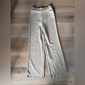 Zara Cream Wide Leg Women's Pants